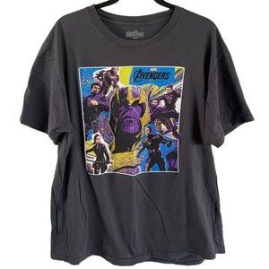 Marvel Avengers End Game Front & Back Graphic T-Shirt, Sz XL